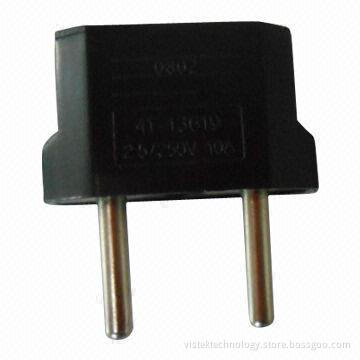 EU power plug for travel adapters